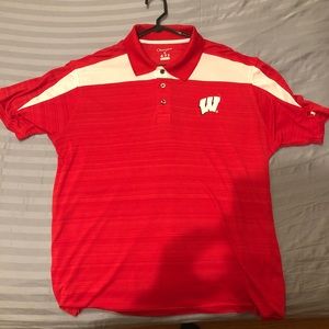 XL Wisconsin Badger Polo Shirt - Champion